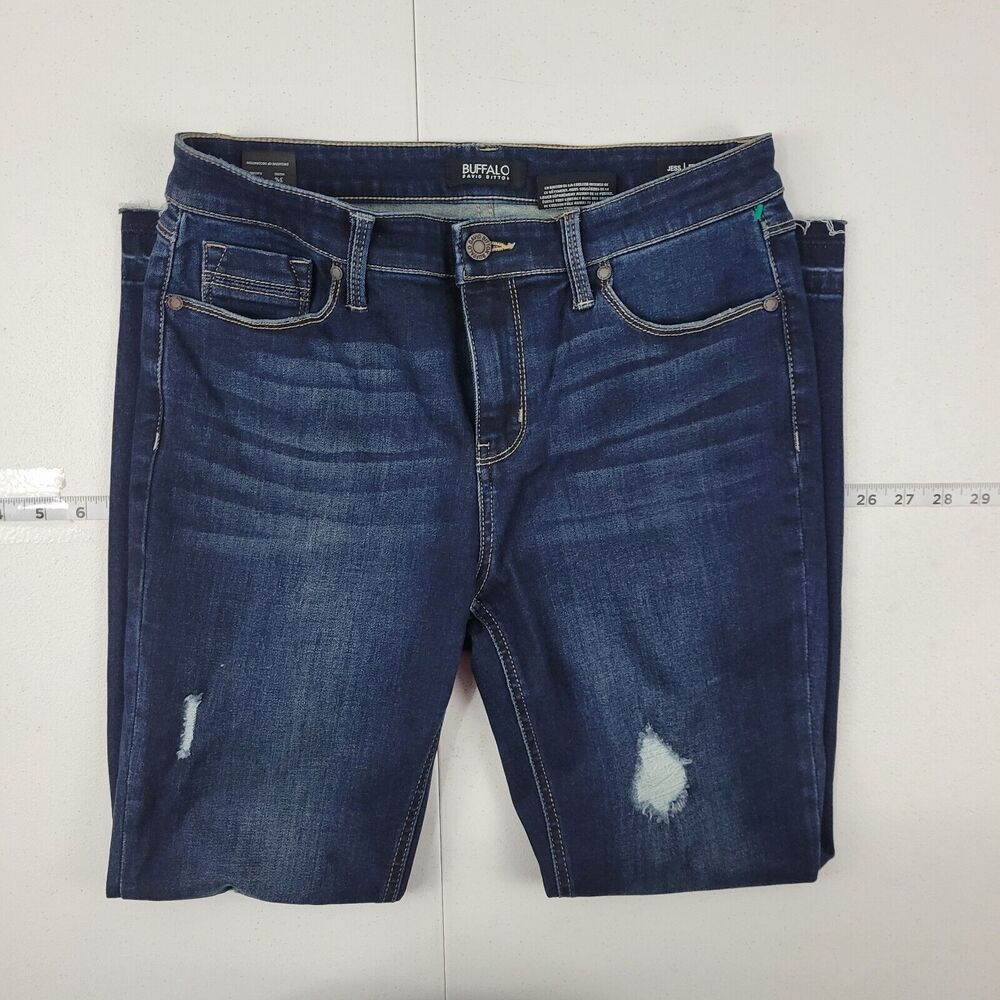 Buffalo David‎ Bitton jess mid rise skinny jeans 8/29 blue 3225